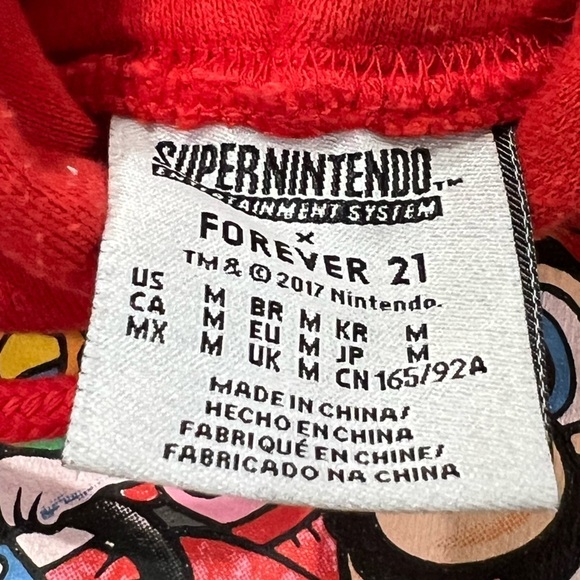 Women's Super Mario Kart Cartoon Red Hoodie Pullover Jumper Sweatshirt - Picture 5 of 5